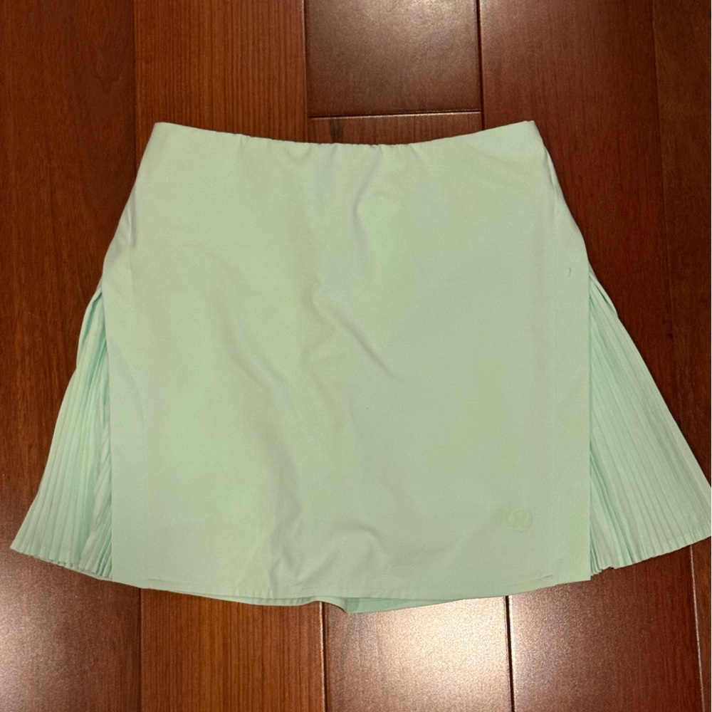 Lululemon Mint Pleated Panel Women's Skort